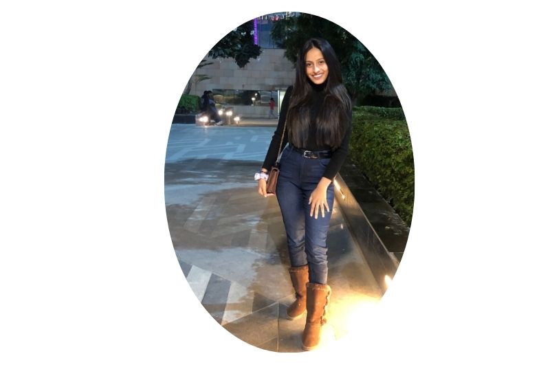 The photo represents about me in Panache a website related to Lifestyle and Fashion