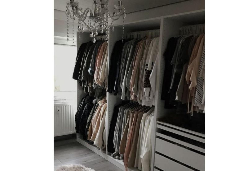 The image represents fashion and lifestyle